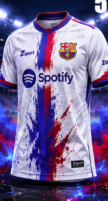 ao-da-bong-Barca5 Áo đá bóng Barca