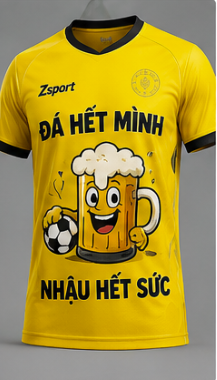 Áo đá bóng hài hước